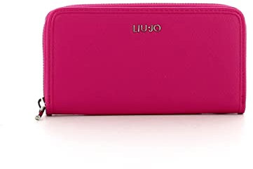 Liu Jo Jeans Portafoglio Zip Around Fuxia Royal