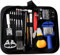 YWHWXB Strumenti di riparazione per orologi, kit professionale per la rimozione di maglie e dorsi da 147 pezzi, sostituzione batteria, cacciaviti, strumento per barre a molla, Classico