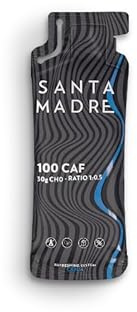SANTA MADRE Shot Gel 30cho Scatola gibt 30 Fische x 55 g, je Cola + Caffein