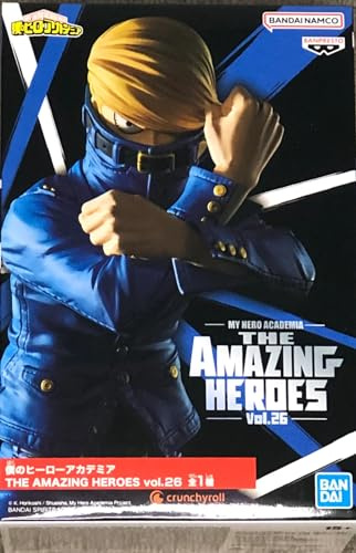Banpresto Figur Statue My Hero Academia Tsunagu Hakamada Best Jeanist – The Amazing Heroes Vol.26 BP19474 - Höhe 15cm - Mehrfarbig