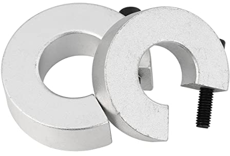 TEHAUX Linear Schiene Welle Stopperklemme Ring Linearschiene Befestigungsring für Linearwelle Linearschiene Aluminiumlegierung, 2 Stück Sbr16