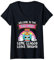 Willkommen bei der Tiki Hut Tiki Bar Hawaii Urlaub Party T-Shirt mit V-Ausschnitt