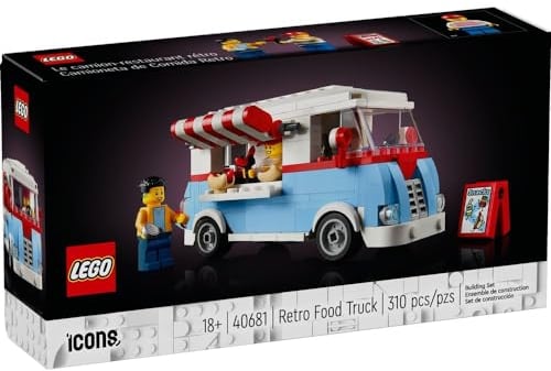 LEGO 40681 Retro Food Truck - New.