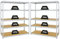 PROREGAL Mega Deal 2er-Set Schwerlastregale Giant Elephant 180x150x60cm mit 5 Ebenen Fachlast 200kg Verzinkt, Kellerregal, Steckregal, Garagenregal, Lagerregal