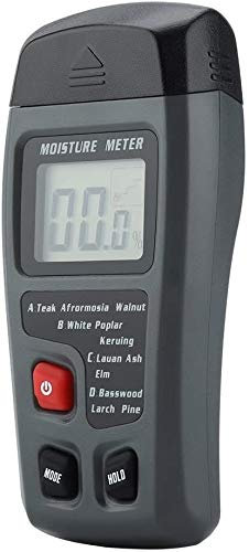 Holzfeuchtetester, digitaler LCD-Holzfeuchtemesser, Feuchtigkeitstester, Holzfeuchtigkeitsdetektor, elektrische Leitungen, Holzfeuchtetester, tragbar