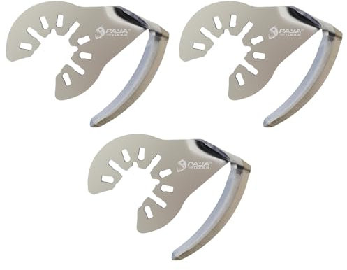 PAYA Multitool Sägeblätter Oszillierende Klinge Auto Glasschaber Windschutzscheibe Dichtungsmasse Zum Entfernen von Versiegelung Kleber Reinigung E-cut Zubehör PY178 3tlg