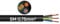 3 Core Black Flex Cable, 5 Metres, 3183Y (0.75mm²)