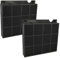 vhbw 2X Aktivkohlefilter kompatibel mit Ignis DNHBS 95 LM X, DNHBS65AMX, AKS4900IX, DNHBS 65 LM X Dunstabzugshaube