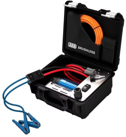 ARB CKBLP12 Compressore d'aria Brushless Motore portatile Premium vanta 1,5 volte in uscita. Ideale per tempi di gonfiaggio pneumatici più veloci e avventure fuoristrada 4x4-2025 Lanciato.