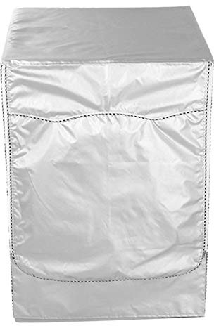 Housses de protection pour lave-linge et sèche-linge, protection solaire universelle étanche à l'eau pour la plupart des machines à chargement par le haut ou à chargement frontal, (L grande ouverture