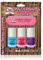 3 Polish Mini Piggy Paint Nail Polish Giftset with Nail File
