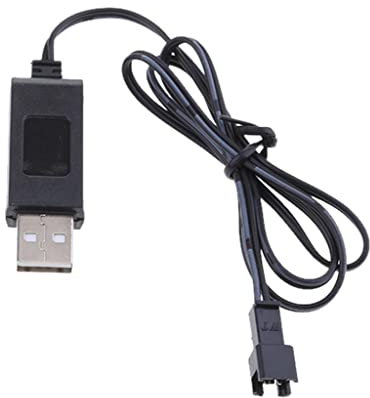 prasku 3.7V USB Battery Charger Cable for Jiaqi Remote Control Car Robot