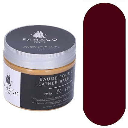 Famaco , Schuhpflegeprodukt rot bordeaux