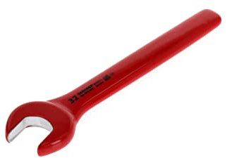 Gedore VDE89432 Clé à extrémité ouverte VDE 32 mm, Rouge
