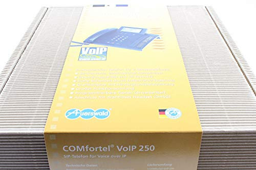 Auerswald COMfortel VoIP 250 VoIP-Telefon schwarz