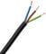 Kopp 152405849 H05 VV-F 3G - Guaina per fili elettrici, 1 mm², 5 m, colore: nero
