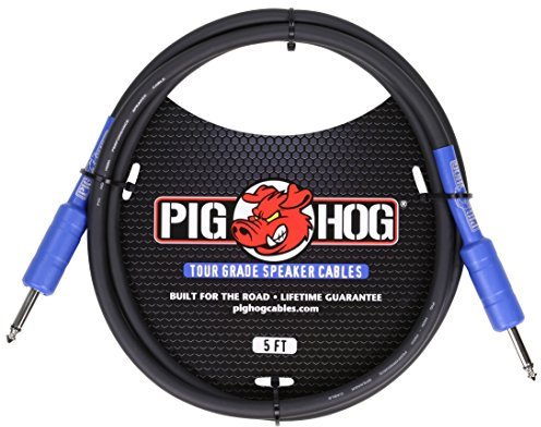 Pig Hog PHSC5 14 Gauge Speaker Cable, 5 ft