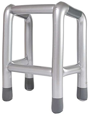 Blue Banana Aufblasbare Gehhilfe (Silber)