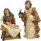 Unbekannt Krippenfigur, Heilige Familie 3-teilig, Höhe ca. 30cm