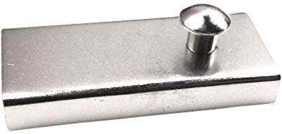 ZickZackNaehmaschine Magnetlineal, Magnet-Lineale, Saumhilfe, Kantenlineal magnetisch praktisch (mit Knopf)