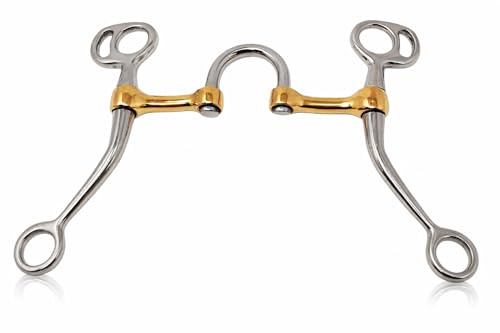 Prorider Horse western 12,7 cm rame bocca media Port Correction bit 35534B