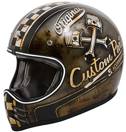Premier HELM MX OP 9 BM,OCHER/SCHWARZ/WEISS,XS