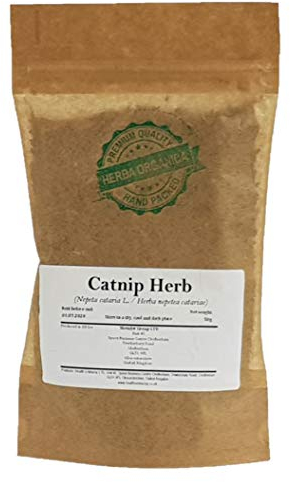 Echte Katzenminze Kraut/Nepeta Cataria L/Catnip Herb # Herba Organica # Katzenmelisse (50g)