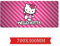 Mouse Mat Hellokitty 700X300mm Mouse Pad,Extended XXL large Professional Gaming Mouse Mat with 3mm-Thick Base,for notebooks, PC, C
