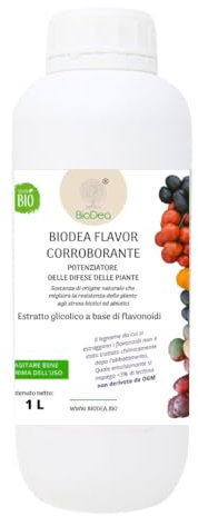 BioDea Flavor, corroborante naturale e organico, 1 LT