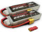 Roaring Top 2200mAh 11.1V 3S 35C (Continous Discharge) Lipo Batterie with XT60 for RC Evader BX Car Truggy Truck RC Airplane Quadcopter Helicopter (2 Packs) …