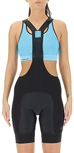 UYN Salopette da Ciclismo Ridemiles, BIB per Lunghe Distanze con Inserti in Maglia 3D, Fondello HC85 e Tecnologia Ultramotion