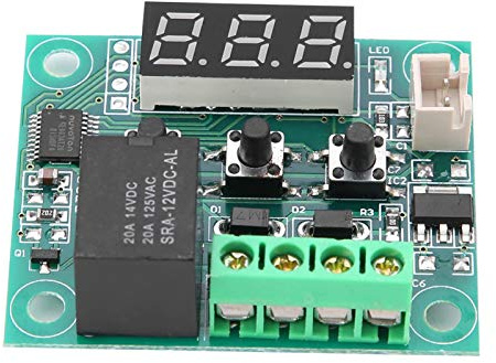 Thermostatplatine, XH-W1209 Hochpräzises digitales Thermostat-Temperaturregler-Schalter-Sensormodul mit wasserdichter Sensorsonde