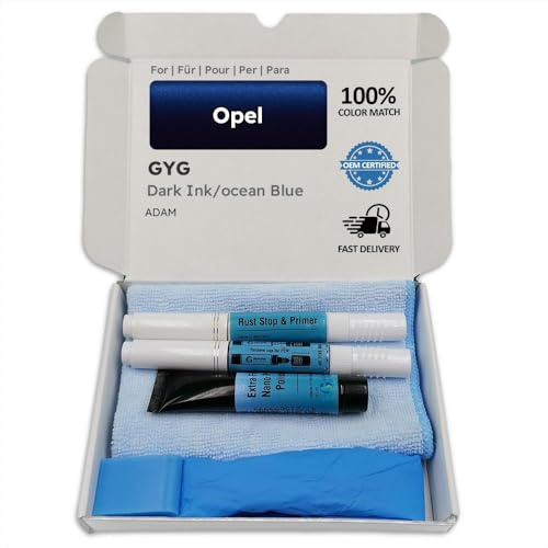 Genuine Colors Lackstift Dark Ink Ocean Blue GYG für Opel Blau ADAM