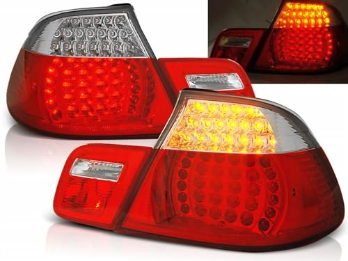 LED Rückleuchten Set rot weiß für BMW E46 04.1999-03.2003 CABRIO
