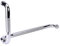 Glas gebürsteter 304 Edelstahl Home Hotel Badezimmer Duschraum Schiebetür Push-Pull-Tür L-förmiger Griff, 3 Längen (475 mm)