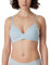 Schiesser Damen BH gepaddet ohne Bügel - Invisible Soft, Bluebird_166568, 75C