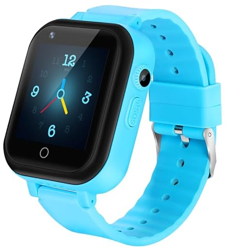 jianyana 4G Smartwatch Kinder Smart Watch Telefon mit GPS und Anruf, SOS, Musik-Player, Kamera, Kinderuhr Weihnachten Geburtstag Geschenke für 3-14 Jahre Jungen Mädchen