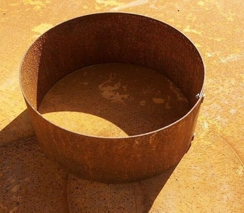 Baumring Pflanzring Hochbeet Edelrost (20 cm Ø)