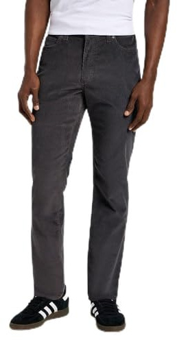 Lee Slim Fit MVP Jeans, Gris (Static Gray/Gray), 33W / 32L Hombre
