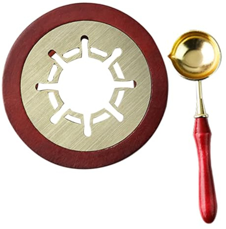 SHINEOFI Paint Stove Wax Seal Warmer and Spoon for Sealing Wax Melting Stove for Beads Sealing Furnace Projects