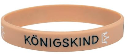 Praisent Silikonarmband Königskind mit Krone