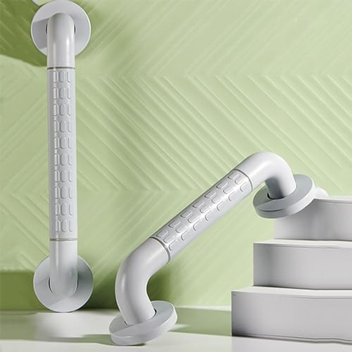 2er Set Portable Behindertengerechter Wandhalte,Dusche Haltestange 80cm für Bad & Dusche Wandhaltegriff Dusche Badewannengriff aus Edelstahl Griffstange Badezimmer