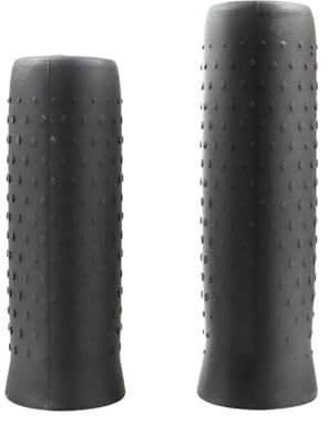 GisWell 2 Stück Griffe für Segway Ninebot,Lenkergriffe für Ninebot G30 Max,Griffe für E Scooter Segway Ninebot G30 Max,Elektroroller Zubehör,Eine Lange und eine Kurze(Schwarz)