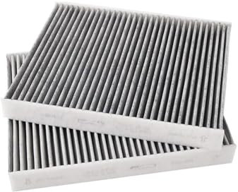 RWRAPS Filtro abitacolo per BMW F10 F11 F30 525 530 316i 318i 320i 3 5 Serie Auto Polline Cabina Filtro Aria Auto Clima Controllo Gas Sostituire Accessori Filtro abitacolo Standard(for F10 F11 Pair)