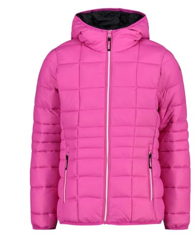 CMP Mädchenjacke aus Nylon mit fester Kapuze, Mädchenjacke aus Nylon mit fester Kapuze, Unisex - Kinder und Jungen