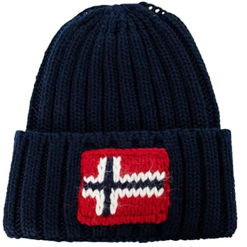 Napapijri Herren Semiury Beanie, Blau