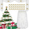 Guirnalda Navidad 10m + 24pcs Lazos Navidad Dorado, Guirnaldas Navidad, Espumillon Arbol Navidad, Christmas Garland, Grinalda Natal, Guirnalda de Navidad, Espumillon Navidad, Decoracion Navidad
