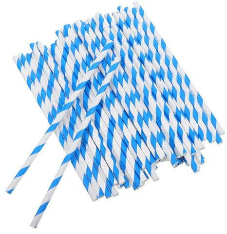 MAGICLULU 50pcs Cotton Candy Accessories Paper Sticks Cake Pops Stick Cotton Candy Holder Sucker Drinks Straw DIY Crafts