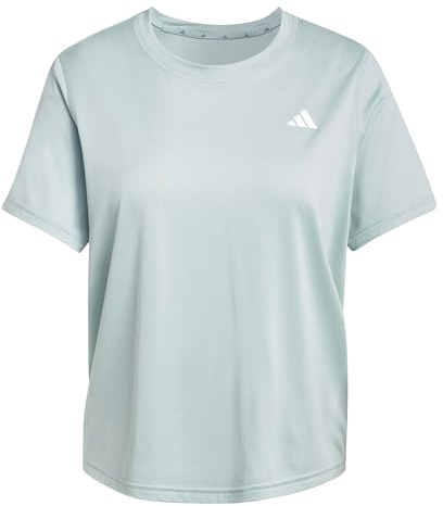 adidas Women's Workout Essentials Crew Neck T-Shirt, Wonder Sage, S