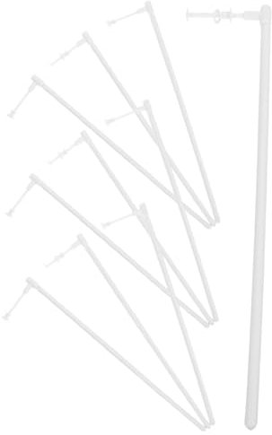 CANIGHT 10 Stück Windmühlenköpfe, Wiederverwendbare Windradstangen, Teile Für Windmühlen, Windrad Ersatzstangen, DIY Windmühlenbaustangen, Garten Windradteile, Robuste Windradstangen,